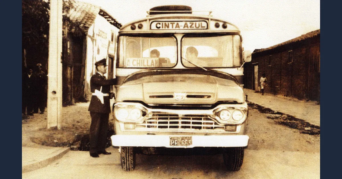 Bus Cinta Azul de Parral - Original